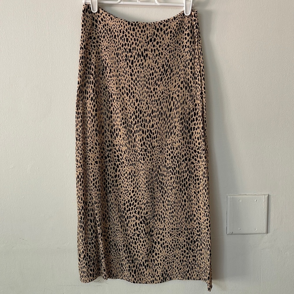 brandy melville midi skirt